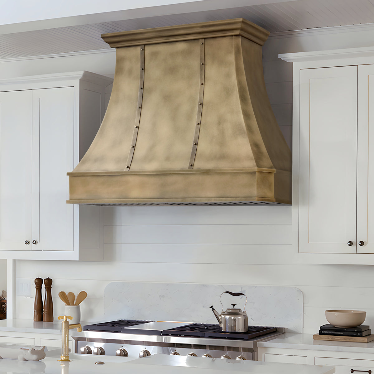 Fobest Brass Metal Range Hood with Straps FSS-710