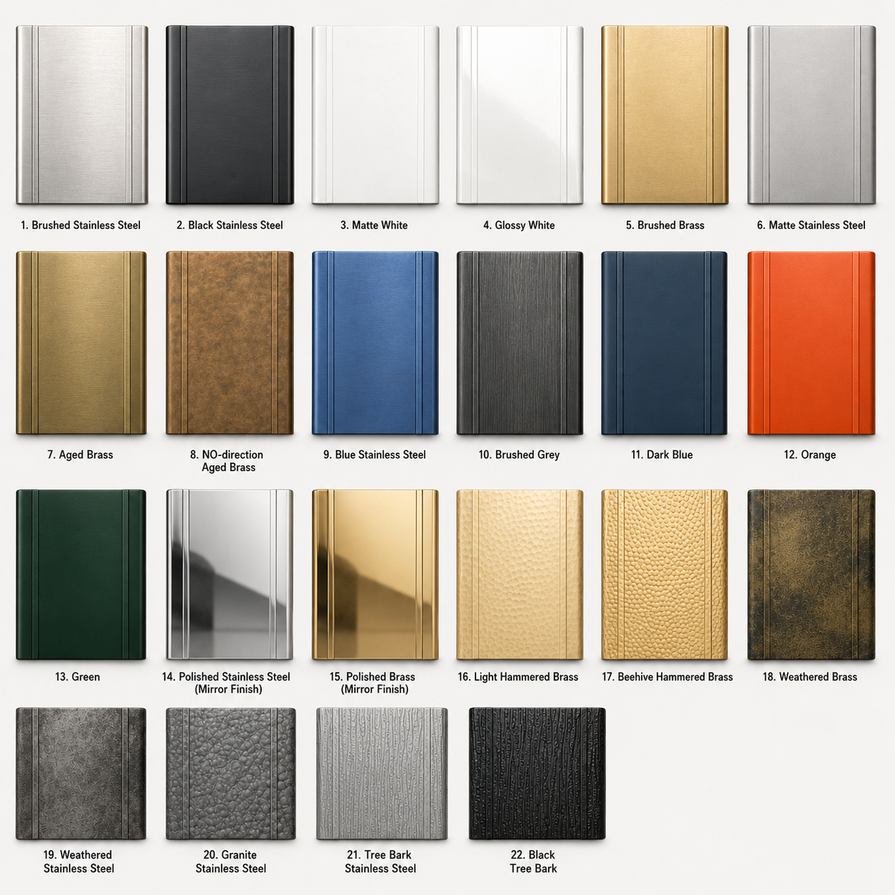 Fobest Brass Stove Hood with Seamless Corners FSS-419