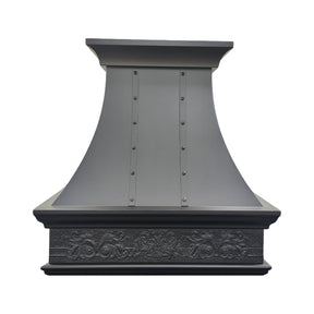 Fobest Bronze Copper Kitchen Range Hood with Classic Curved Design FCP-262
