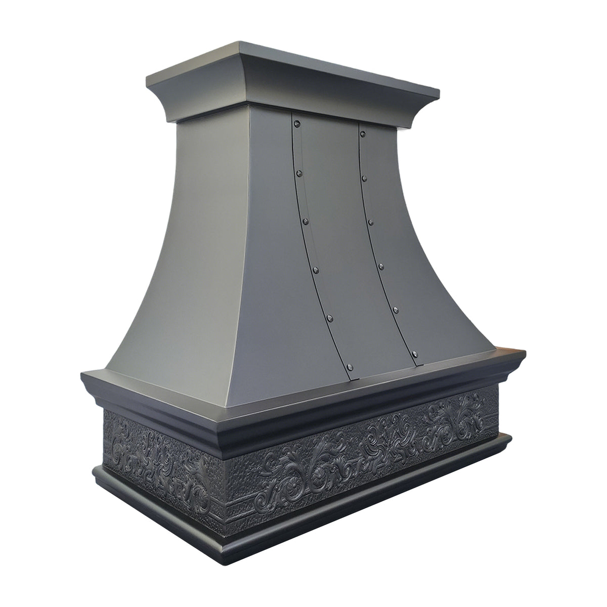 Fobest Bronze Copper Kitchen Range Hood with Classic Curved Design FCP-262