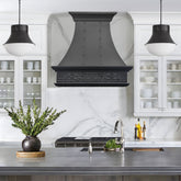 Fobest Bronze Copper Kitchen Range Hood with Classic Curved Design FCP-262