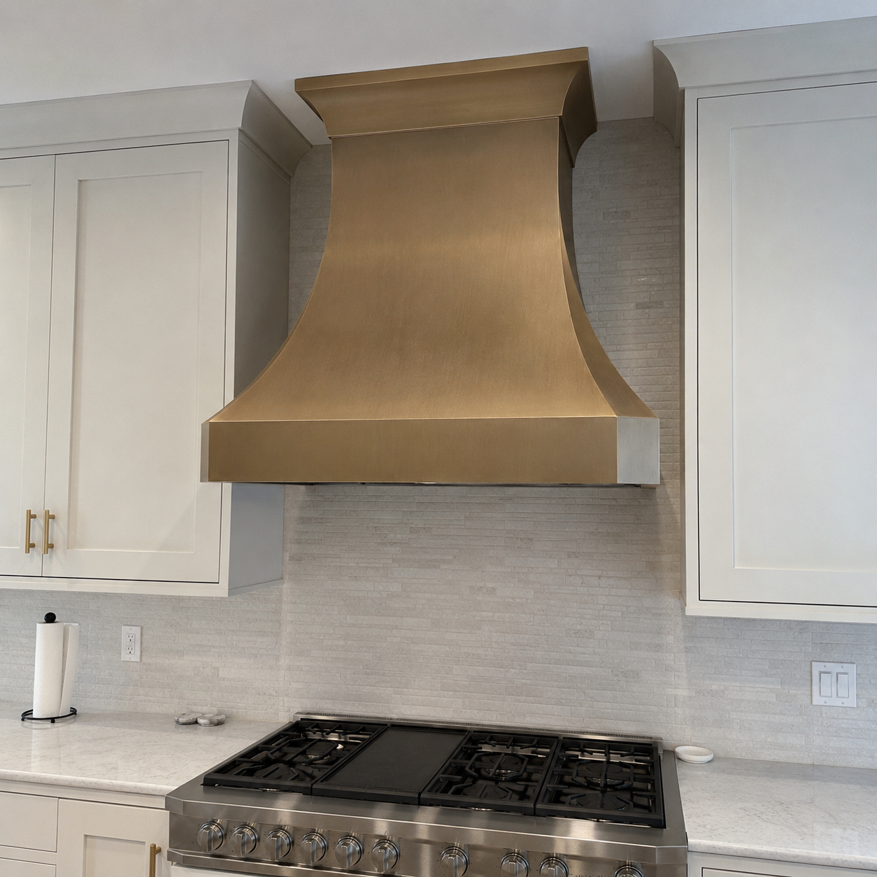Fobest Brushed Brass Vent Hood FSS-451