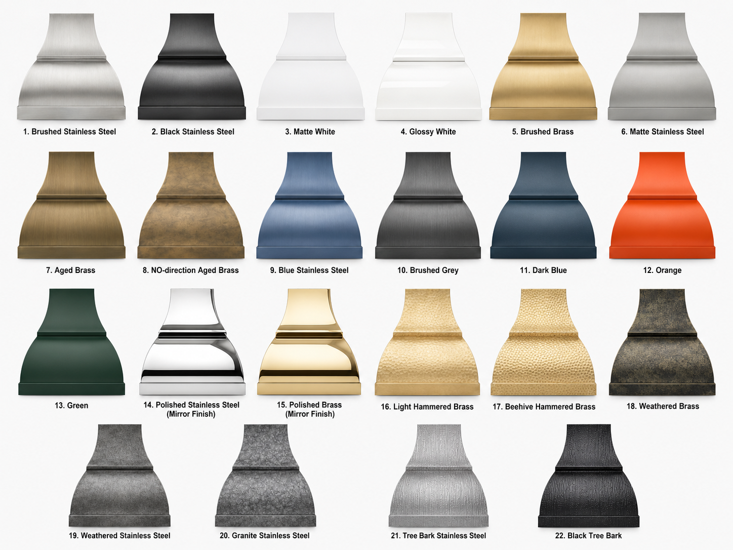 Fobest Brushed Stainless Steel Range Hood Bell Shape FSS-62