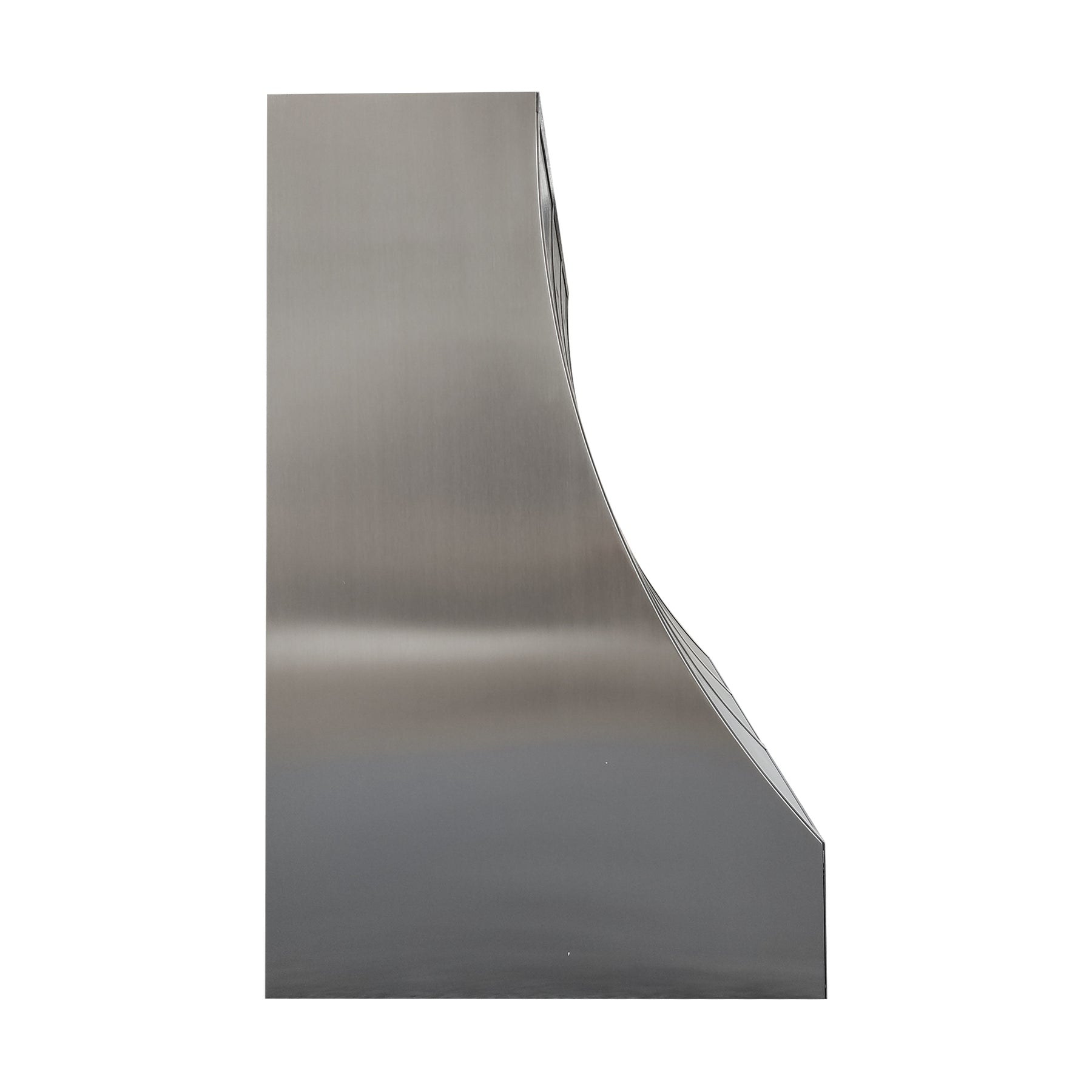 Fobest Brushed Stainless Steel Range Hood with Contemporary Curved Design FSS-512