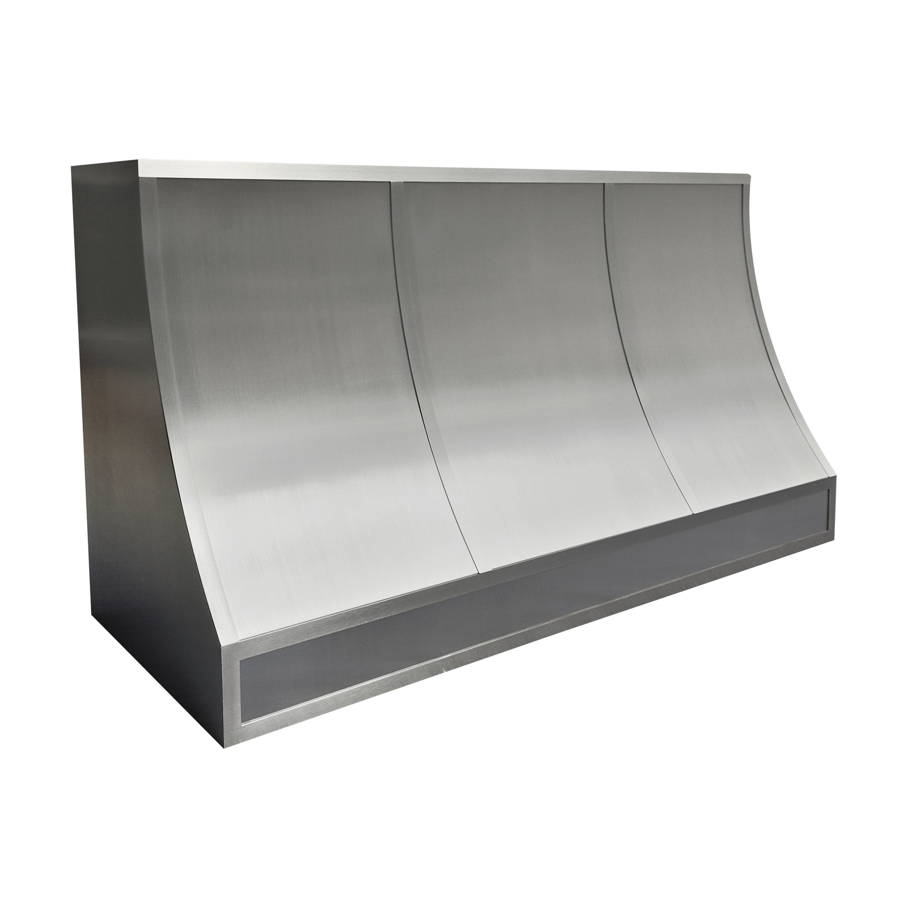 Fobest Brushed Stainless Steel Range Hood with Contemporary Curved Design FSS-512