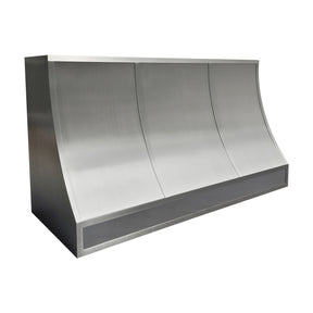Fobest Brushed Stainless Steel Range Hood with Contemporary Curved Design FSS-512