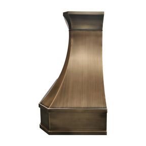 Fobest California Antique Brass Kitchen Range Hood FSS-523