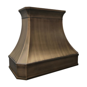 Fobest California Antique Brass Kitchen Range Hood FSS-523