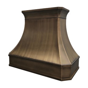 Fobest California Antique Brass Kitchen Range Hood FSS-523