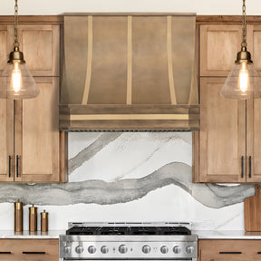 Fobest California Brass Vent Hoods for Kitchen FSS-492