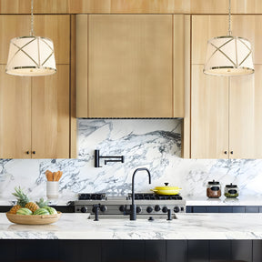 Fobest California Brushed Brass Vent Hoods with Rounded Edge Design FSS-497