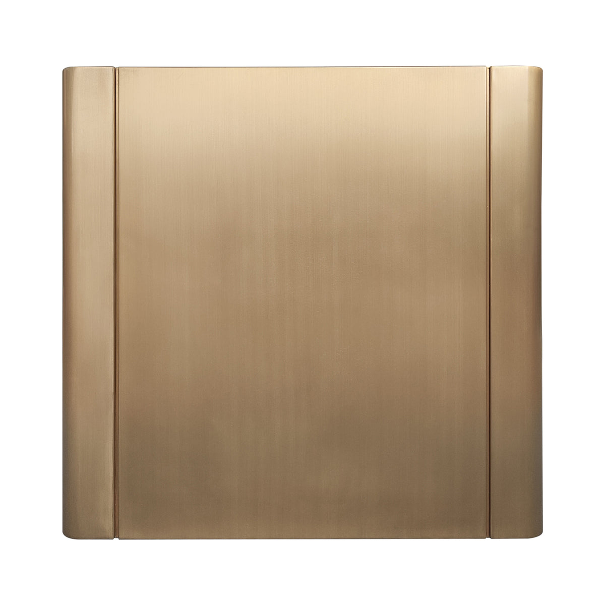 Fobest California Brushed Brass Vent Hoods with Rounded Edge Design FSS-497