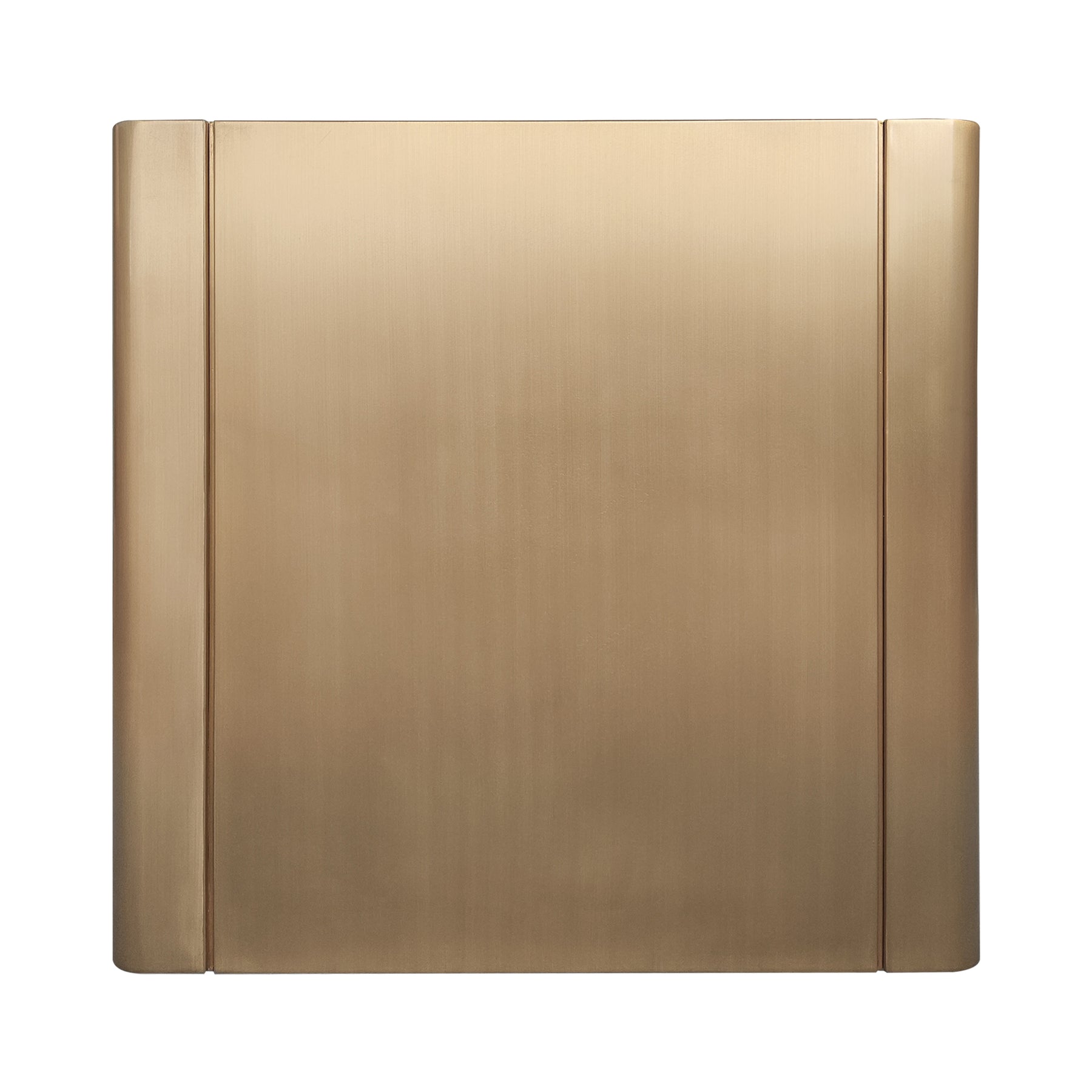 Fobest California Brushed Brass Vent Hoods with Rounded Edge Design FSS-497