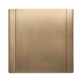 Fobest California Brushed Brass Vent Hoods with Rounded Edge Design FSS-497