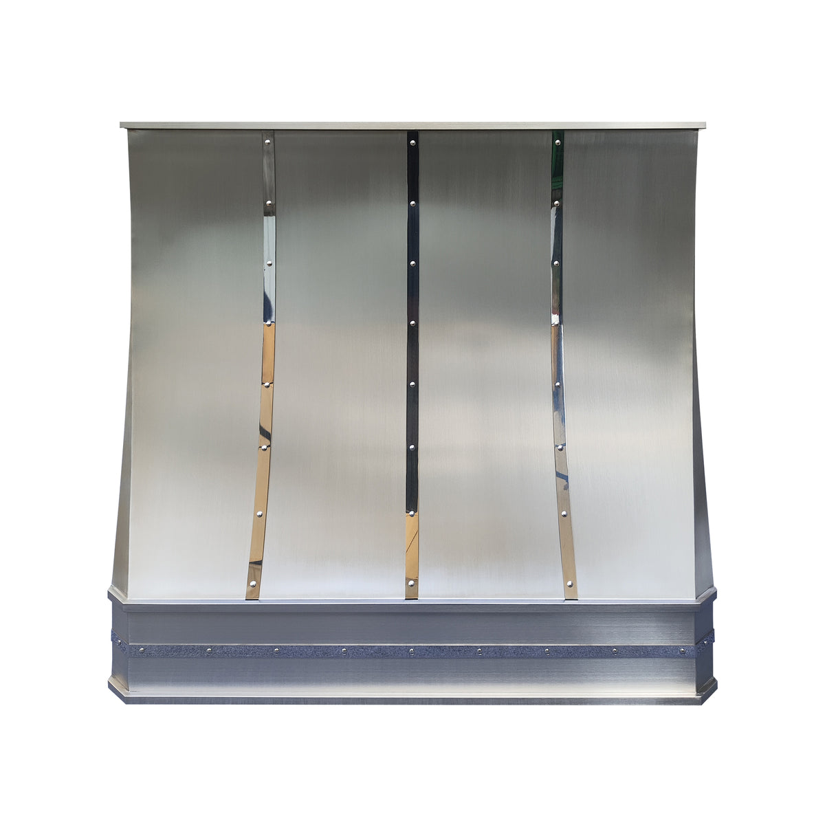 Fobest California Custom Stainless Steel Kitchen Hoods with Straps FSS-498