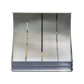 Fobest California Custom Stainless Steel Kitchen Hoods with Straps FSS-498