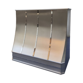 Fobest California Custom Stainless Steel Kitchen Hoods with Straps FSS-498