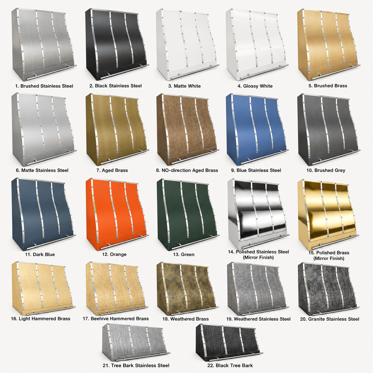 Fobest California Custom Vent Hoods Stainless Steel FSS-499
