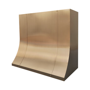 Fobest California Luxury Brushed Brass Range Hood FSS-524