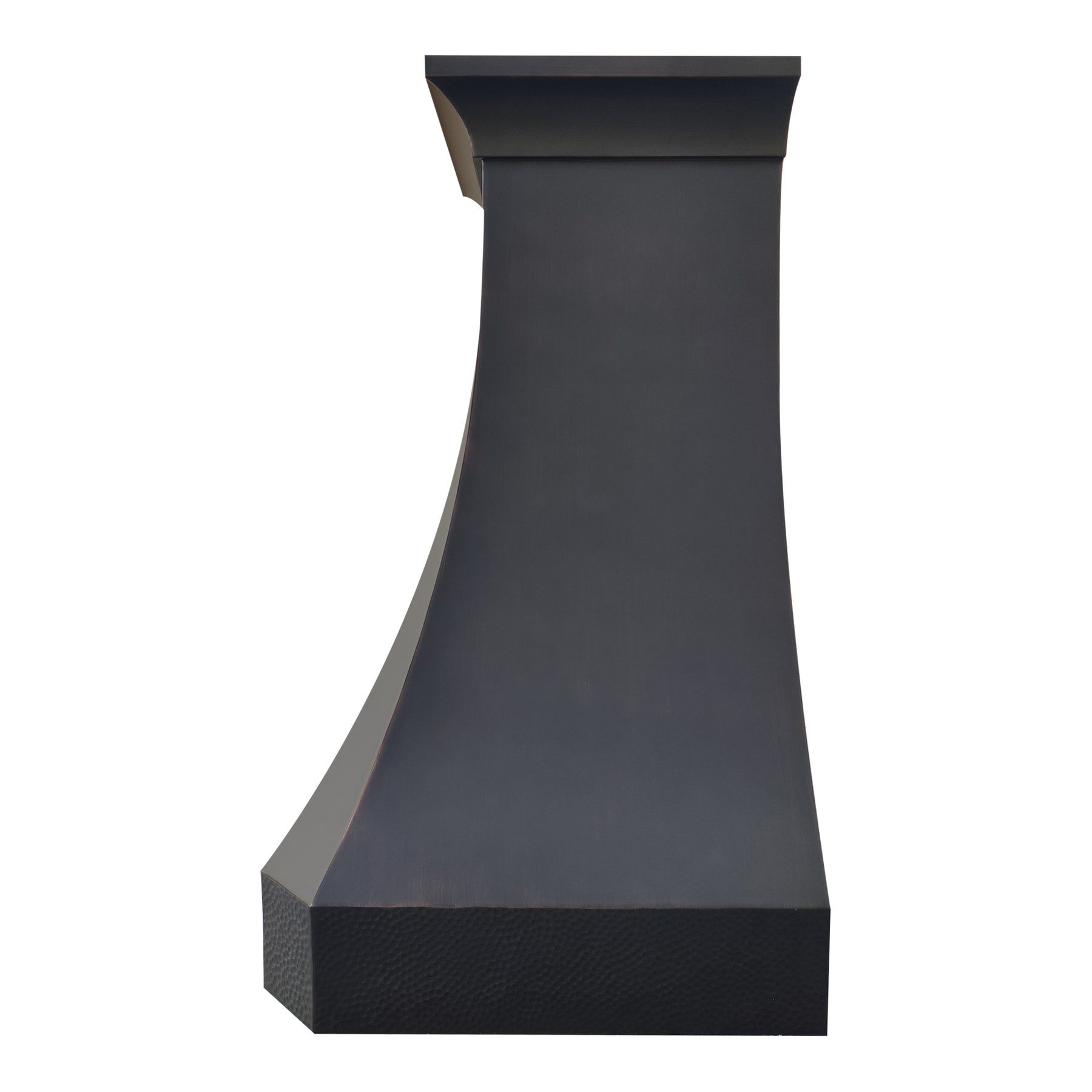 Fobest California Oil Rubbed Bronze Copper Range Hood with Hammered Apron FCP-312