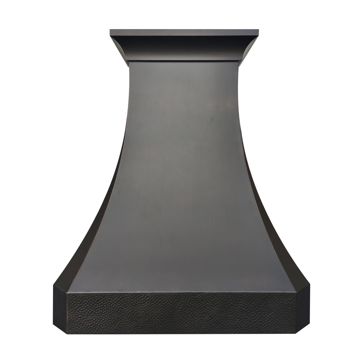 Fobest California Oil Rubbed Bronze Copper Range Hood with Hammered Apron FCP-312