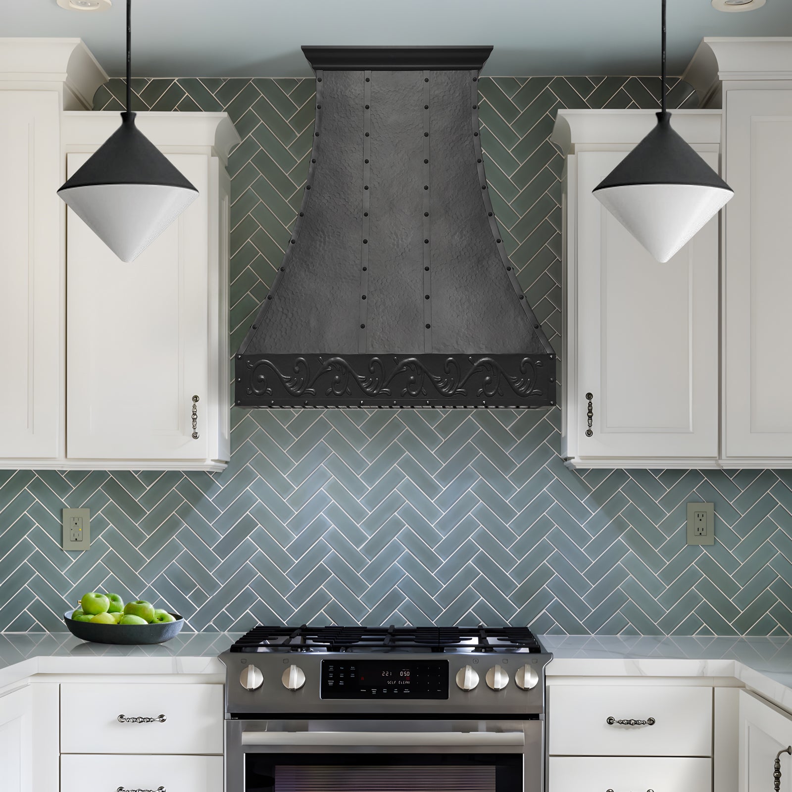 Fobest Chicago Copper Kitchen Range Hood with Decorative Apron FCP-311