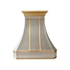 Fobest Classic Minimalist Stainless Steel Range Hood with Brushed Decor FSS-720
