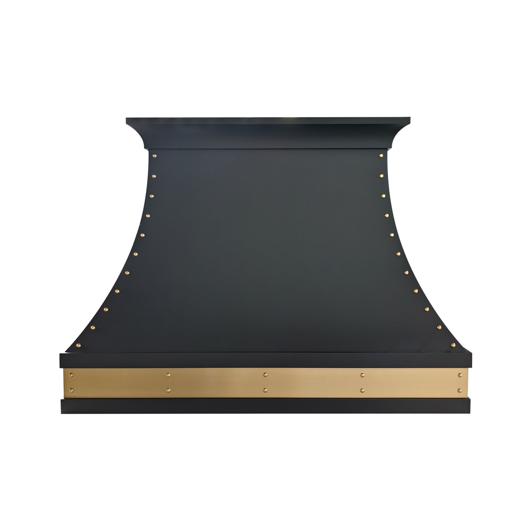 Fobest Classic Stainless Steel Range Hood with Delicate Brass Rivets FSS-741