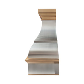 Fobest Clean Stainless Steel Range Hood with Arched Design FSS-695