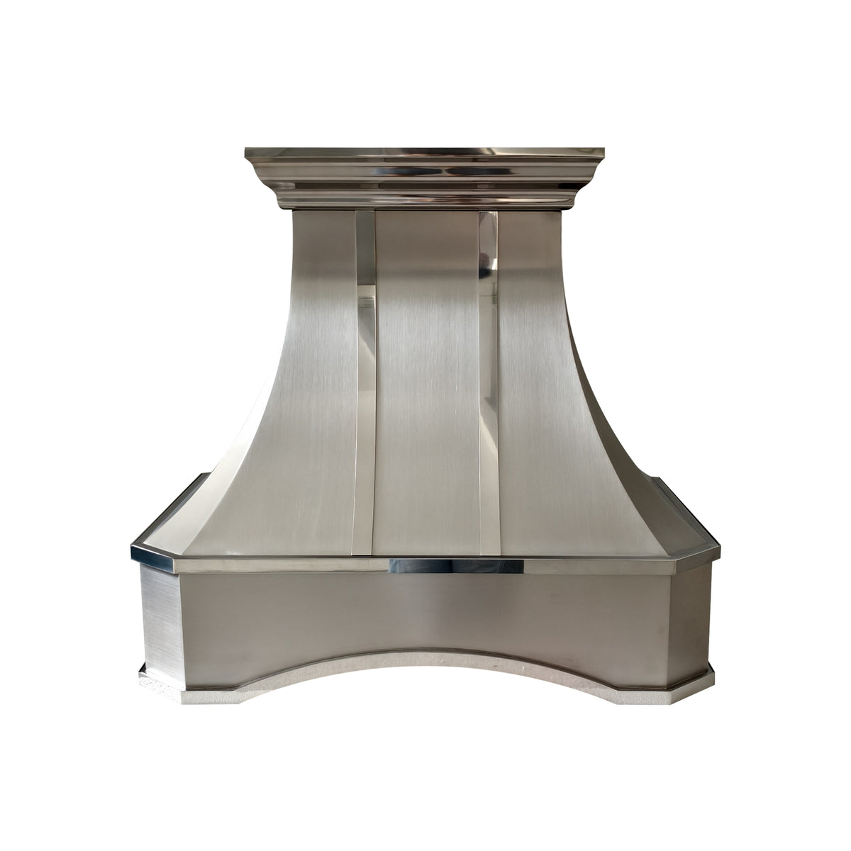 Fobest Clean Stainless Steel Range Hood with Polished Straps FSS-716
