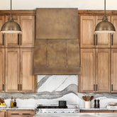 Fobest Combine Shape Brass Metal Range Hood with Straps FSS-723