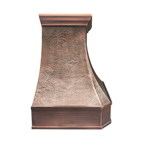 Fobest Copper Range Hood with Heavy Hammer Finish FCP-140