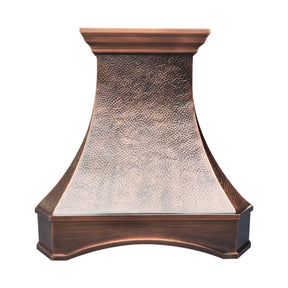 Fobest Copper Range Hood with Heavy Hammer Finish FCP-140