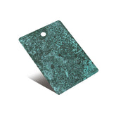 Fobest Copper Samples-Green Patina Copper Color Sample