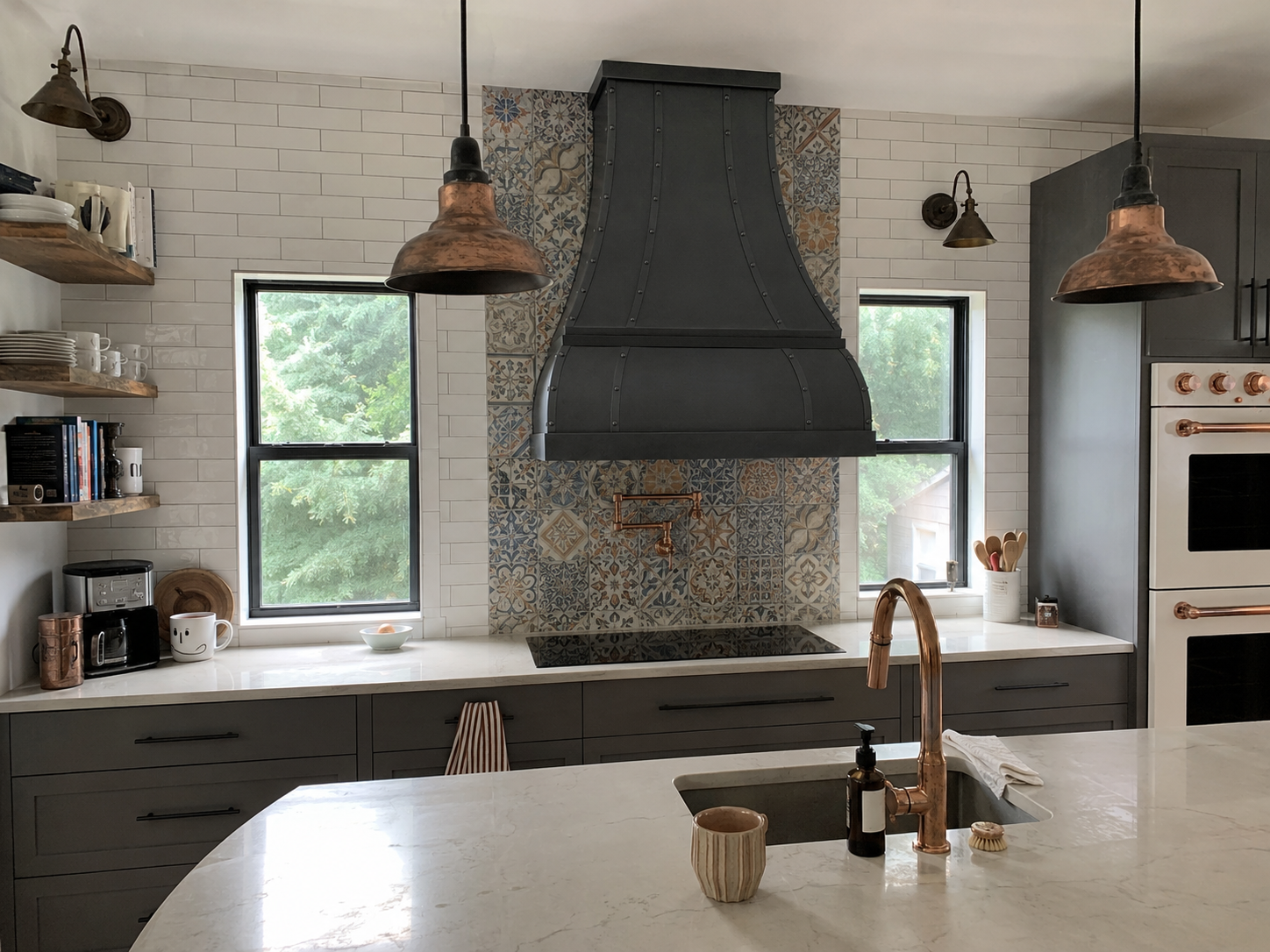 Fobest Curve Black Stainless Steel Range Hood FSS-146
