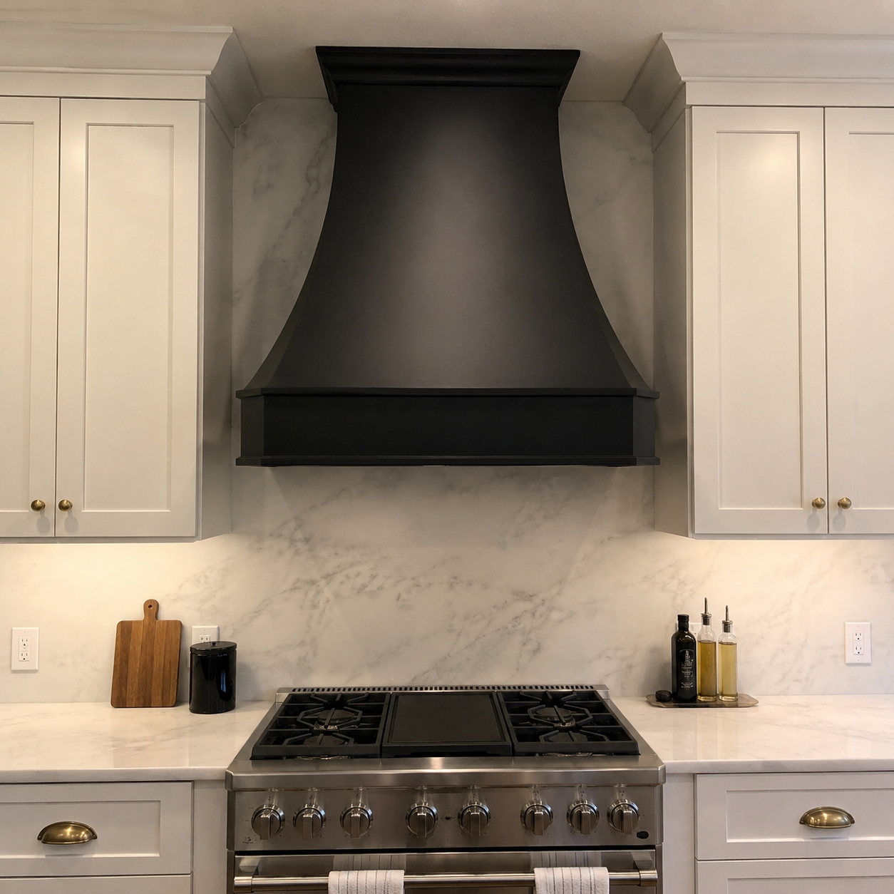Fobest Curved Custom Stainless Steel Kitchen Hood FSS-72