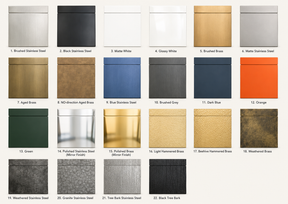 Fobest Custom Aged Brass Range Hood Box Design FSS-336