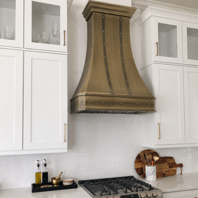 Fobest Custom Aged Brass Range Hood FSS-158