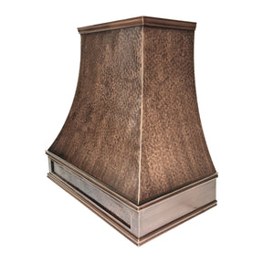 Fobest Custom Antique Copper Range Hood Designed for Rustic Kitchen Hood FCP-365