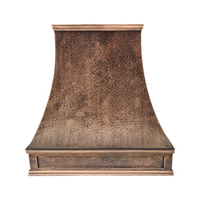 Fobest Custom Antique Copper Range Hood Designed for Rustic Kitchen Hood FCP-365