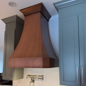 Fobest Custom Antique Copper Range Hood FCP-35