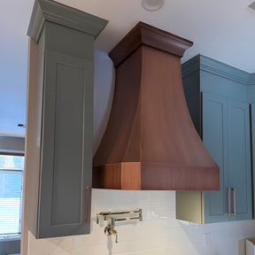 Fobest Custom Antique Copper Range Hood FCP-35