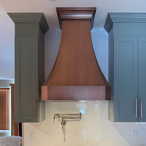 Fobest Custom Antique Copper Range Hood FCP-35