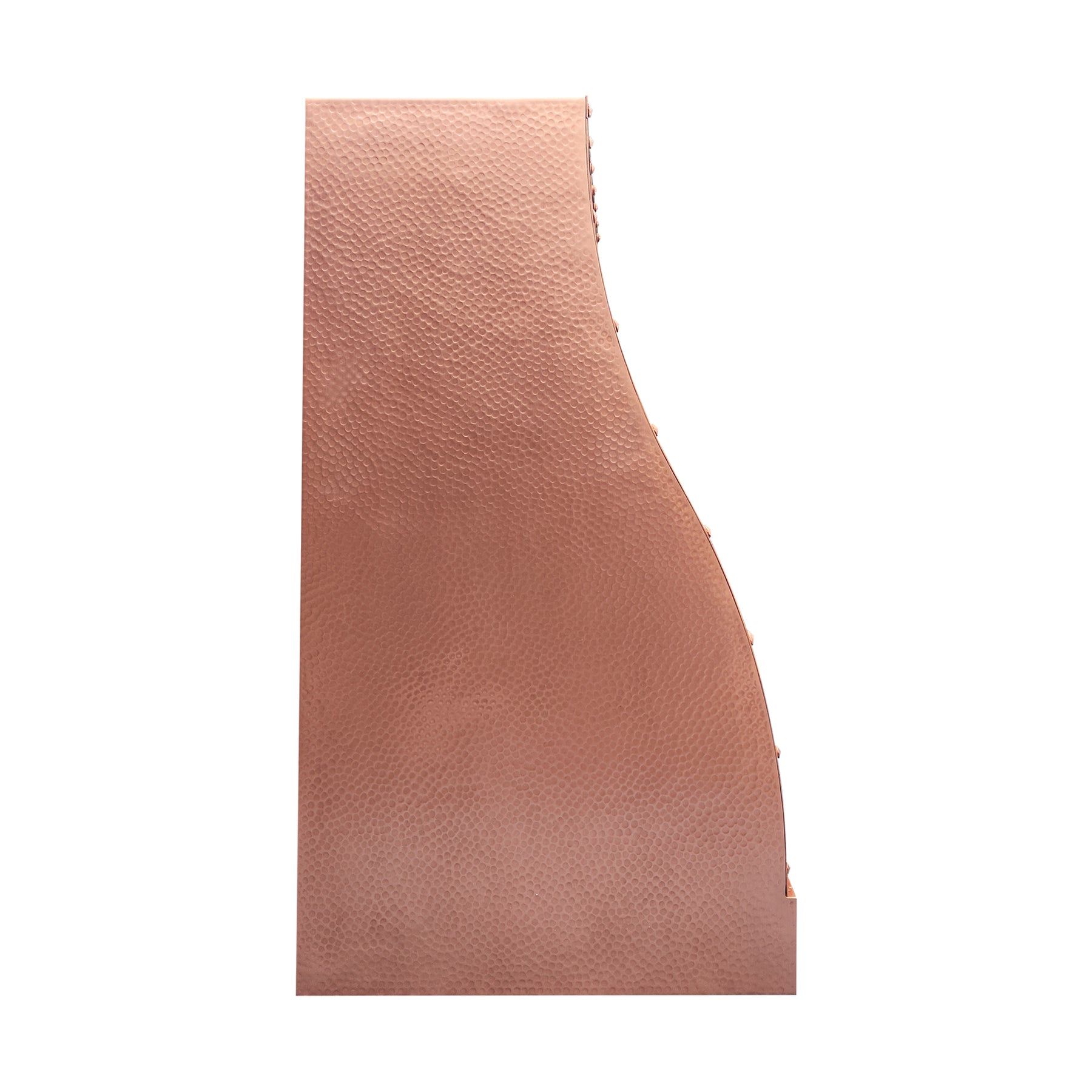 Fobest Custom Barrel Copper Range Hood with Hammered Texture FCP-353