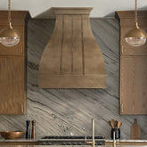 Fobest Custom Bell Brass Range Hood with Straps FSS-698