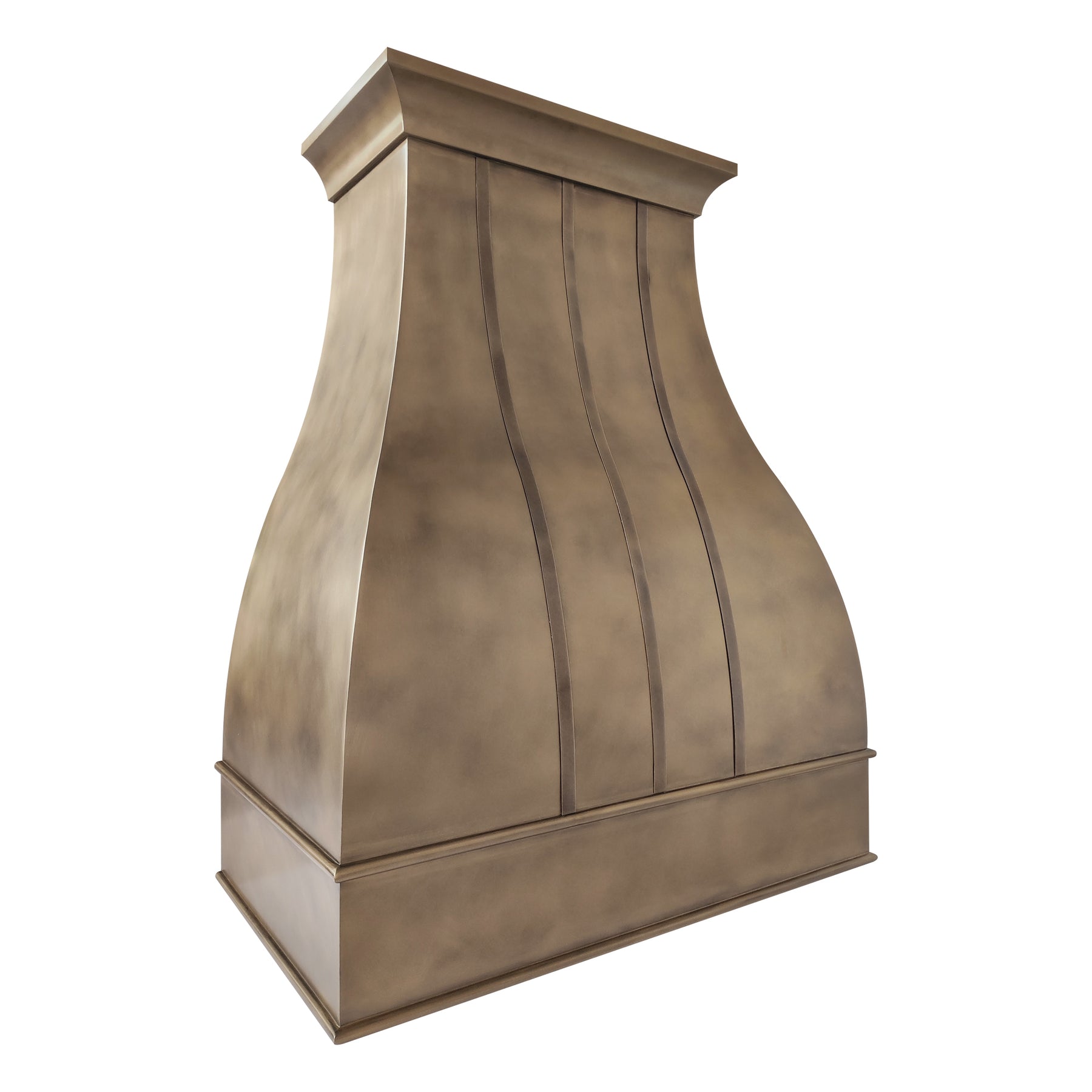 Fobest Custom Bell Brass Range Hood with Straps FSS-698