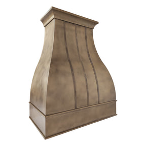 Fobest Custom Bell Brass Range Hood with Straps FSS-698