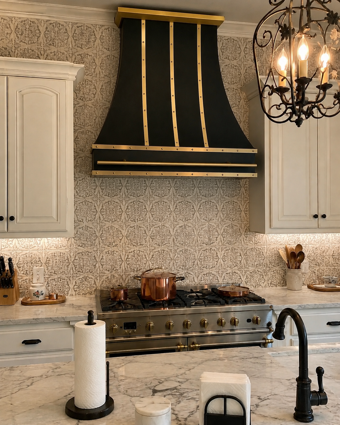 Fobest Custom Black Stainless Steel Range Hood FSS-175