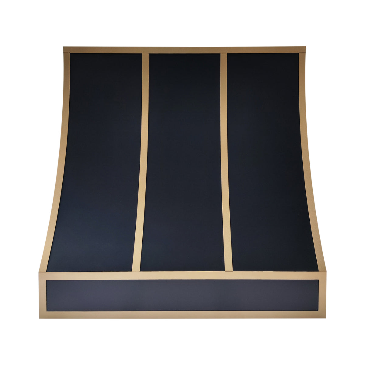 Fobest Custom Black Stainless Steel Sloped Range Hood FSS-596