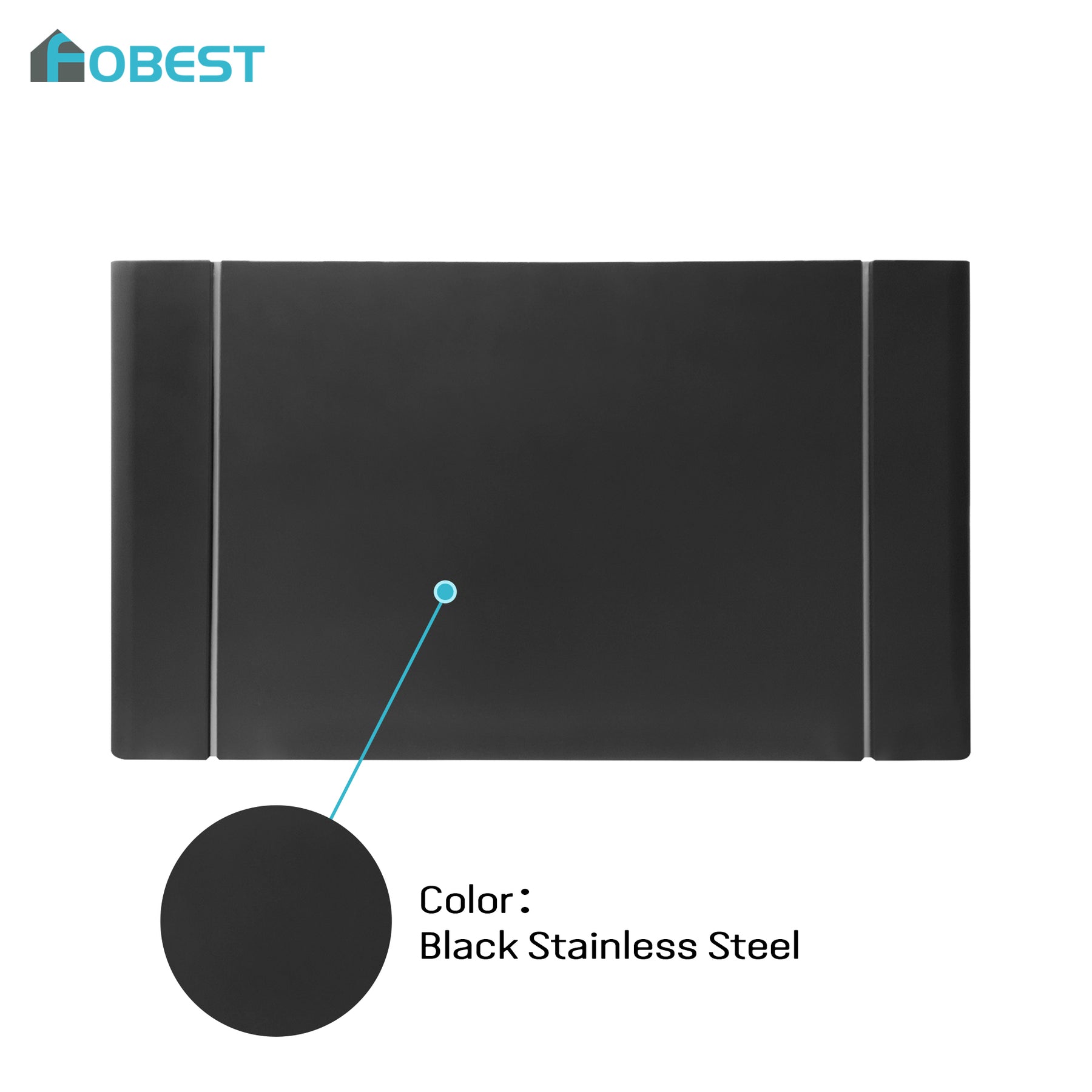 Fobest Custom Box Black Stainless Steel Range Hood FSS-641